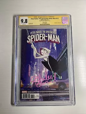 Buy Peter Parker: The Spectacular Spider Man #313 CGC 9.8 Signed Hailee Steinfeld • 559.66£