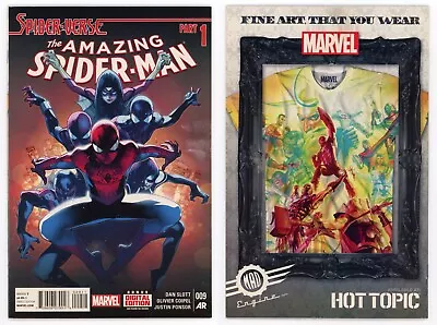 Buy Amazing Spider-Man #9 (VF/NM 9.0) 2nd Spider-Gwen App Spider-Verse 2015 Marvel • 23.65£