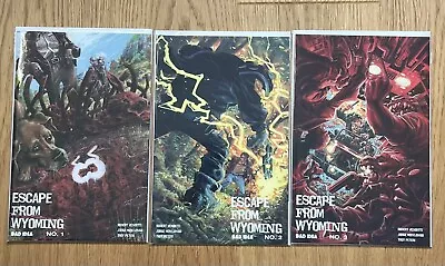 Buy Bad Idea Escape From Wyoming #1, 2, 3 Lot Run Complete Set - ALL 1st Print • 15.89£