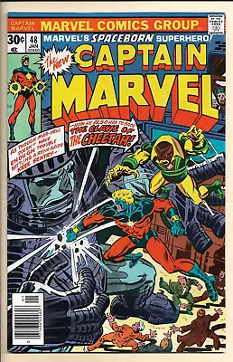 Buy Captain Marvel #48 NM- (1977) 1st Appearance Of The Cheetah! Avengers, Thor! • 14.22£
