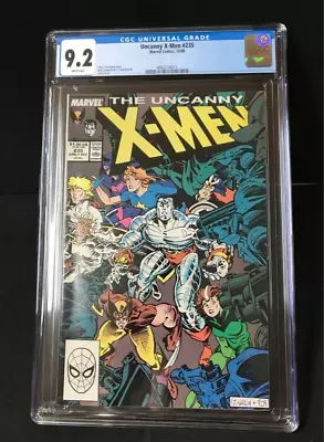 Buy Marvel Comics Uncanney X-men #235 CGC 9.2 White Pages Lenonardi Chris Clairmont • 32.17£
