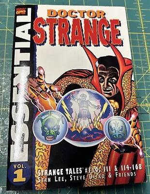 Buy Doctor Strange  Essential .Strange Tales 110,111,114-168. Volume 1  B+W • 19.70£