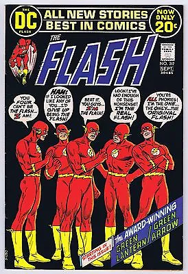 Buy Flash #217 Fine- OWP Neal Adams Back-up Story Vintage 1972 DC Comics • 37.94£
