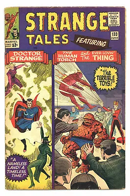 Buy Strange Tales #133 4.0 Lee Story Puppet Master Appearance Ow Pgs 1965 • 24.54£
