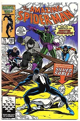 Buy AMAZING SPIDER-MAN #280 F/VF, Direct Marvel Comics 1986 Stock Image • 7.91£