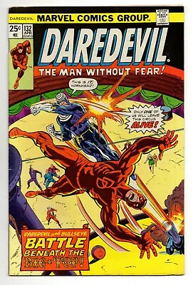 Buy Daredevil Vol 1 No 132 Apr 1976 (FN/VFN) (7.0) Marvel, Bronze Age (1970 - 1979) • 30.79£