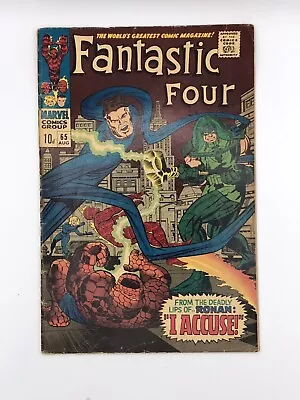 Buy Fantastic Four #65 (1967) Stan Lee / Jack Kirby (Good) • 34.99£