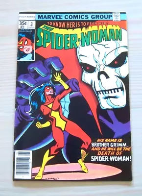 Buy The Spider-Woman #3 - 1st. Appearance Madam Doll - Marvel Comics - 1978 • 5.49£