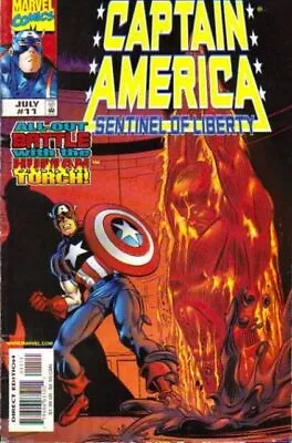 Buy Captain America Sentinel Of Liberty (1998) #  11 (8.0-VF) • 2.25£