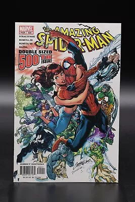 Buy Amazing Spider-Man (1999) #500 J Scott Campbell Cover Straczynski Romita Art NM- • 9.05£