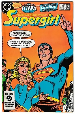 Buy Supergirl #20 - DC 1984 - Cover By Carmine Infantino [Ft Superman] • 7.99£