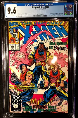 Buy Uncanny X-Men #282 CGC 9.6 NM/Mt 1st Appearance Of Bishop 1991 Custom Label • 63.54£