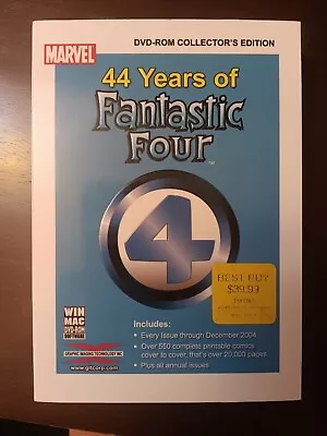 Buy Marvel - 44 YEARS OF FANTASTIC FOUR - DVD-ROM - STILL SEALED - Ships Free • 95.94£