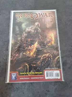 Buy Wildstorm God Of War Comic #1 (Sleeved & Back Board) • 99.99£