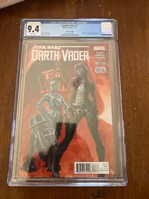 Buy Darth Vader 3, CGC 9.4 W, Second Print - First Dr. Aphra • 41.97£