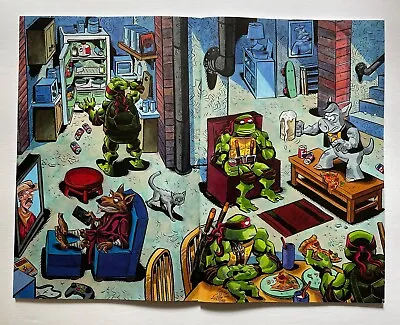 Buy 1986 Teenage Mutant Ninja Turtles #8 Remastered Cerebus Jim Lawson TMNT • 6.43£