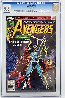 Buy The Avengers #185 CGC 9.8 / 1979 - Marvel Comics • 111.96£