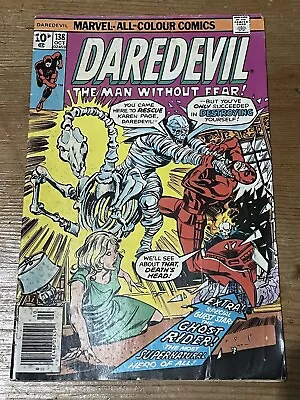 Buy Marvel _ Daredevil _ # 138 _ Vfn- _ 1976 _ Pence Copy _  • 7.99£