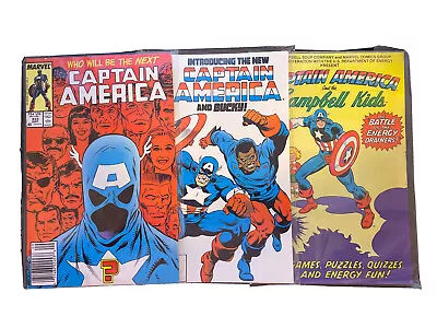 Buy Captain America #333, 334, & Campbell Kids - Marvel Comics (1987) • 16.06£