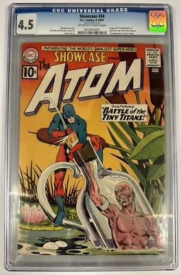 Buy Showcase #34 - Origin And 1st Appearance Of Silver Age Atom & Jean Loring • 419.28£