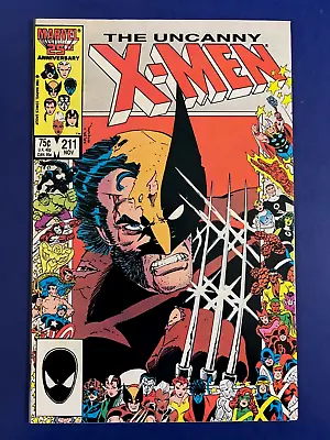 Buy Uncanny X-Men #211 Comic Book 1st Full App Marauders 1986 Marvel NM (k17) • 14.20£