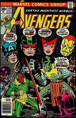 Buy Avengers (1963 Series) #154 VG/F Condition • Marvel Comics • December 1976 • 3.95£