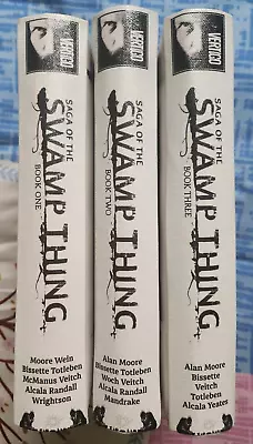 Buy Swamp Thing B&W Complete Alan Moore Custom Bind Omnibus 3 Volume SET VERTIGO DC • 359.99£