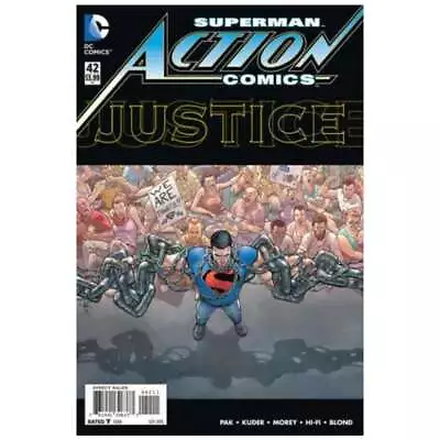 Buy Action Comics (2011 Series) #42 In Near Mint Minus Condition. DC Comics [u; • 3.45£