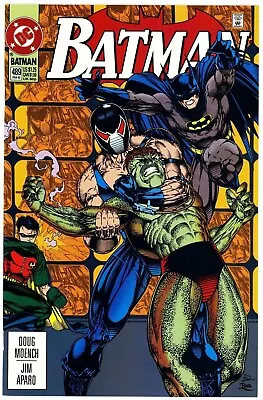 Buy Batman #489 NM- 9.2 1992 Second Appearance Of Bane Travis Charest Cover • 14.31£