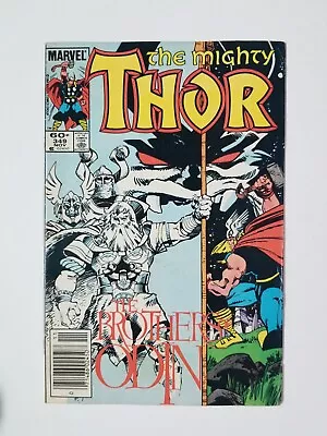 Buy Thor #349 (1984 Marvel Comics) Origin Of Odinforce ~ Midgrade ~ Combine Shipping • 3.19£