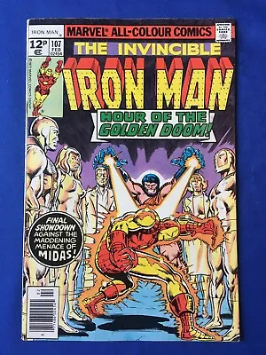 Buy Iron Man #107 FN- (5.5) MARVEL ( Vol 1 1978) • 5£