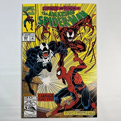 Buy Carnage And Venom Vs. The Amazing Spider-Man #362 (May 1993, Marvel) • 19.59£