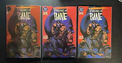 Buy Batman Vengeance Of Bane #1 1st Appearance Rare 2nd Print 1993 + Facsimilie Lot • 55.32£