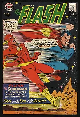 Buy Flash #175 FN+ 6.5 Superman Race! Infantino/Esposito Cover DC Comics 1967 • 109.89£