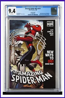 Buy Amazing Spider-Man #571 CGC Graded 9.4 Marvel 2008 2nd Printing Comic Book • 59.13£