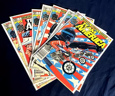 Buy Team America Comics #1-7 1982 Medium Grade • 10.27£