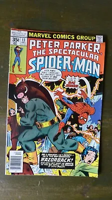 Buy Peter Parker Spectacular Spider-Man 13 - 70s Marvel - Hate Monger • 10£