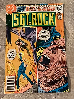Buy Sgt. Rock #345  1980 October DC Comics Book Joe Kubert Cover • 4£