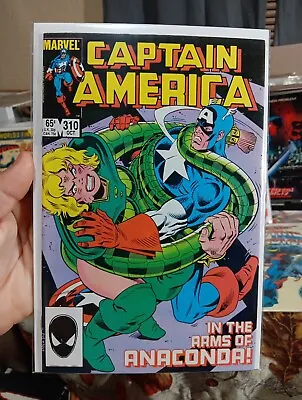 Buy 1985 Marvel Comics Captain America #310 VF/VF+ • 11.89£