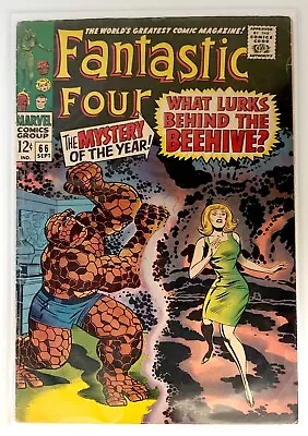 Buy Fantastic Four #66 (Marvel Comics, 1967) Origin Of HIM (Adam Warlock) • 71.25£