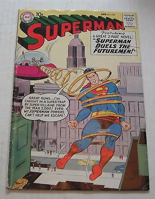 Buy Superman # 128...Good-VG..3.0  Grade--G...1959 Comic Book • 31.62£