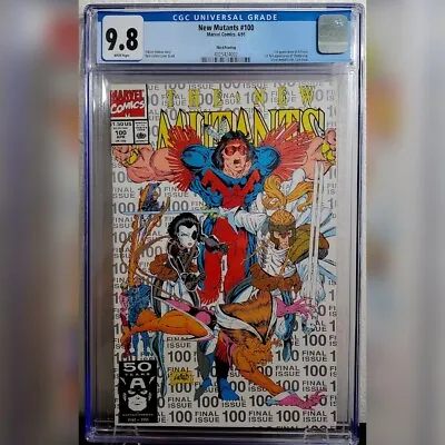 Buy CGC 9.8 New Mutants #100 - 3rd Printing (4/91) 1st X-Force - WPs  • 157.66£