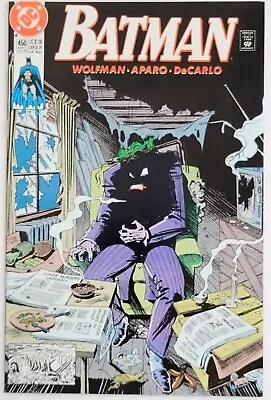 Buy Batman #450 (1990) Vintage Key Comic, 1st Appearance Of Curtis Base; Joker Story • 13.44£