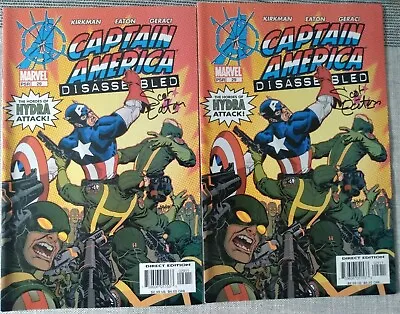 Buy X(2) Captain America #29 Marvel 2004 *** Cover Signed By Easton *** • 12.70£