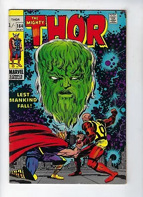 Buy Thor # 164 Pluto Appearance Warlock Cameo Jack Kirby Cover May 1969 FN • 14.95£