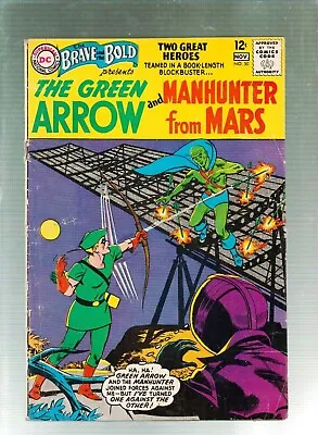 Buy Brave And The Bold #50  DC Comics 1963 Green Arrow/ Manhunter From Mars • 24.07£