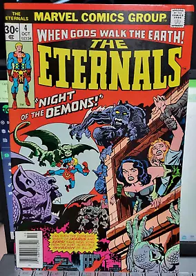 Buy Eternals#4 Fn/vf 1976 Jack Kirby Marvel Bronze Age Comics • 22.05£