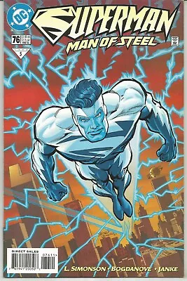Buy Superman (Man Of Steel) #76 : February 1998 : DC Comics • 6.95£