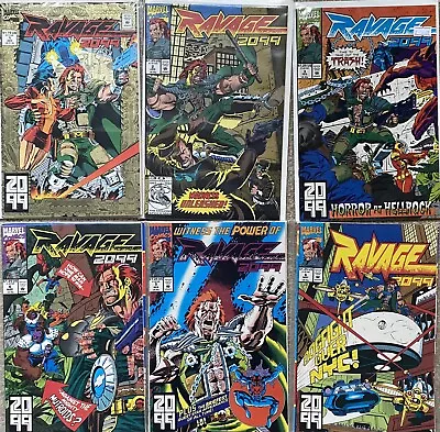Buy Ravage 2099 #1-6 (1992/3) Marvel,#1 Has Foil Cover NM • 17.99£