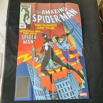 Buy Amazing Spider-Man Issue #252 Marvel Comics Promo Poster 36x24 1st Black Costume • 12.38£